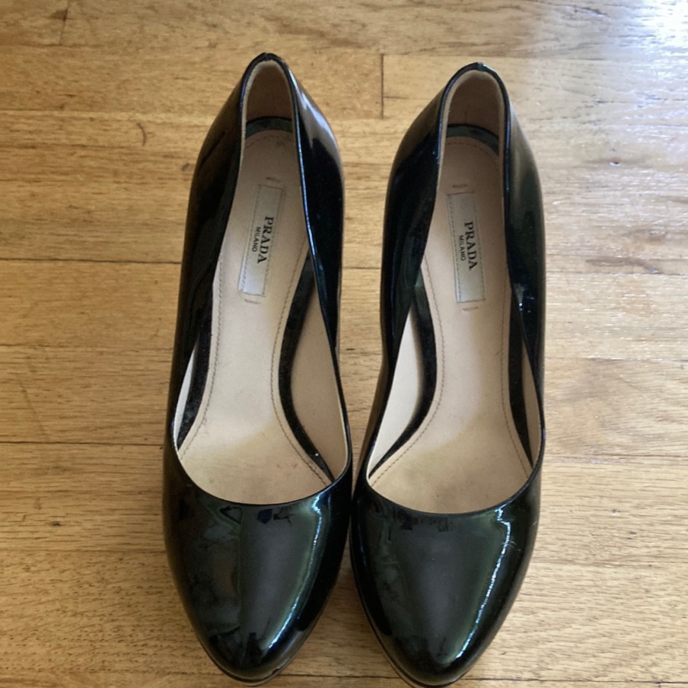 Prada platform pumps size 38